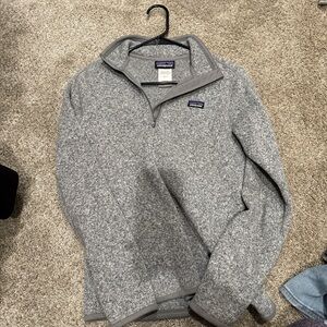 Patagonia Women’s Zip-Up Sweater in Gray